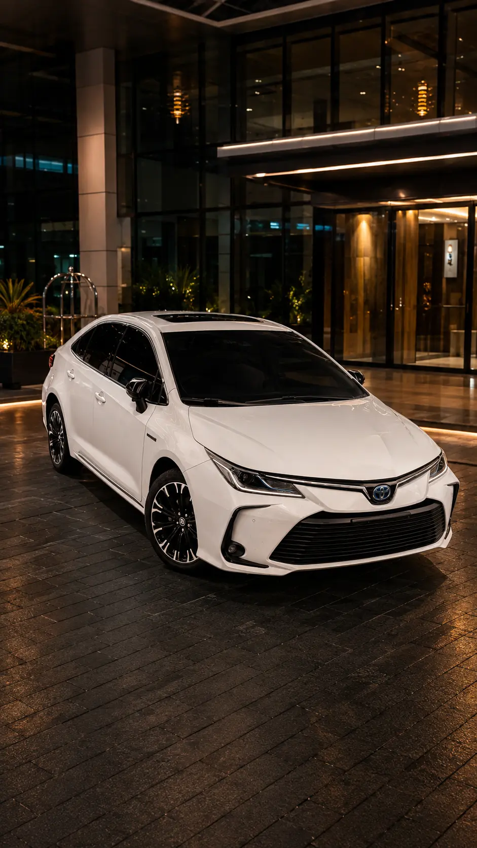 Toyota Corolla Altis Hybrid Premium branco da Martins Select